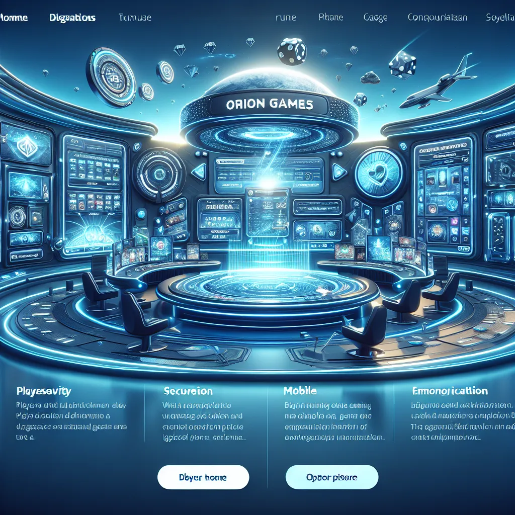 Introduction to Orion Games Casino